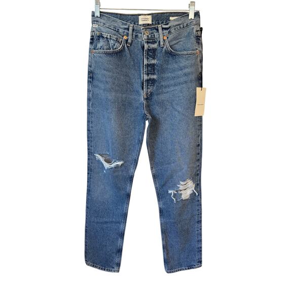 CITIZENS OF HUMANITY NWT Sabine High Rise Straight Leg Jeans in Gretta Size 26 - Picture 2 of 12
